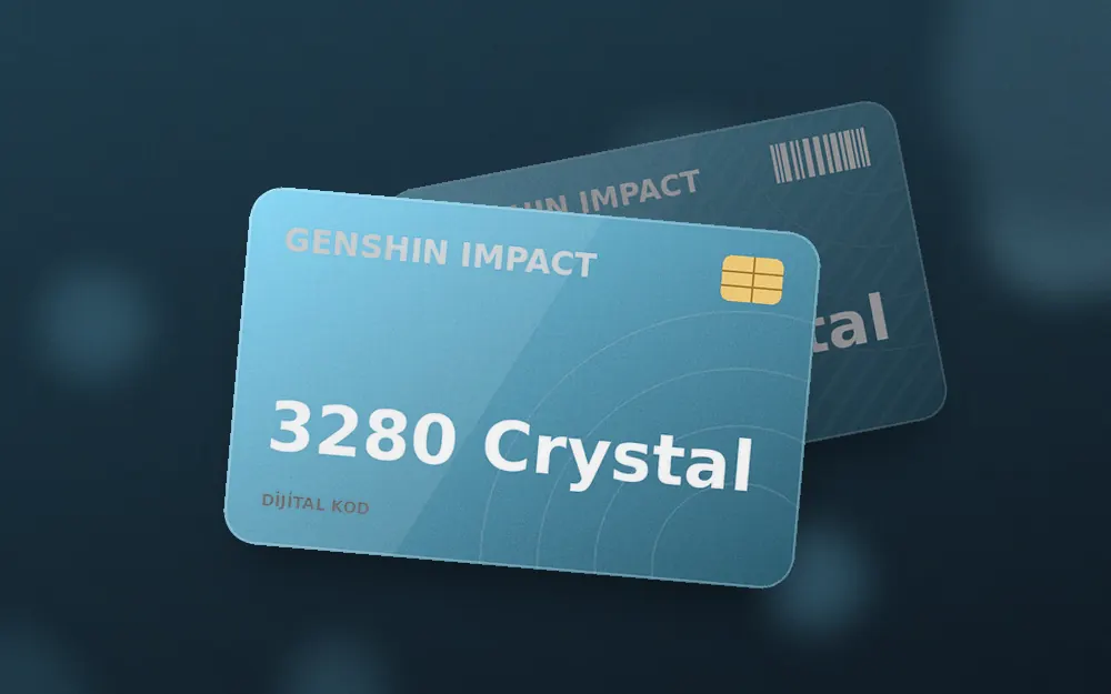 Genshin Impact 3280 Genesis Crystal
