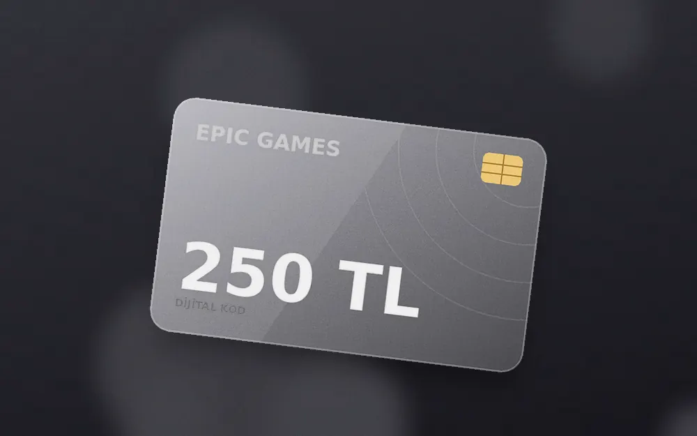 Epic Games 250 TL Cüzdan Kodu