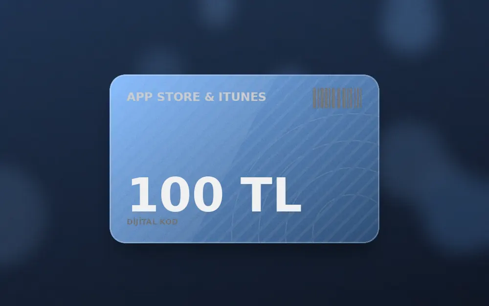 App Store & iTunes 100 TL Kart