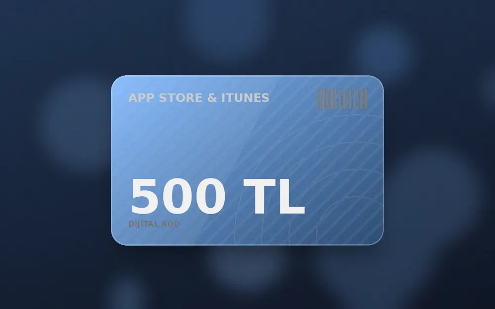 App Store & iTunes 500 TL Kart